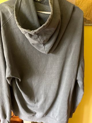 Sudadera gris , pacific republic, estrella