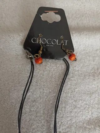 Conjunto Collar y Pendientes Chocolat