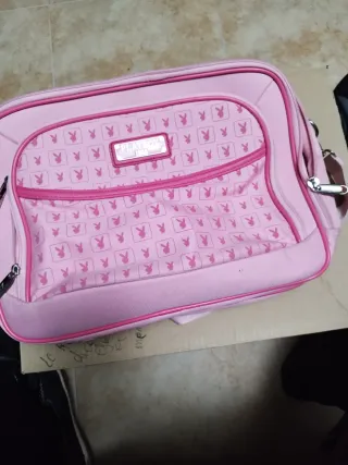Bolsa ordenador Playboy rosa
