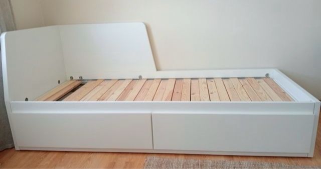 Estructura Cama Flekke IKEA Blanca. NUEVO