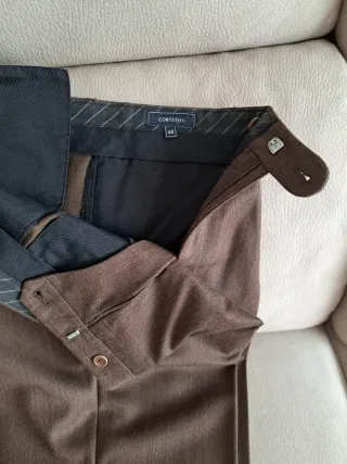 Pantalón de caballero marrón