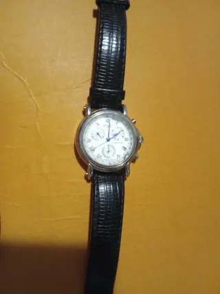 Orologio IWC Portofino Cronografo Argento Nero