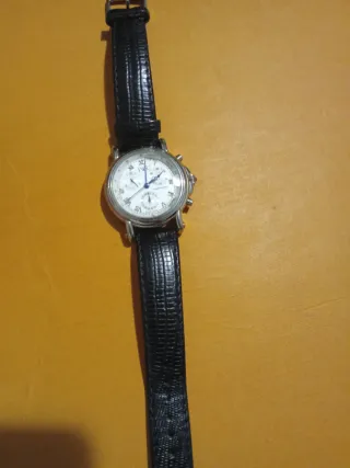 Orologio IWC Portofino Cronografo Argento Nero