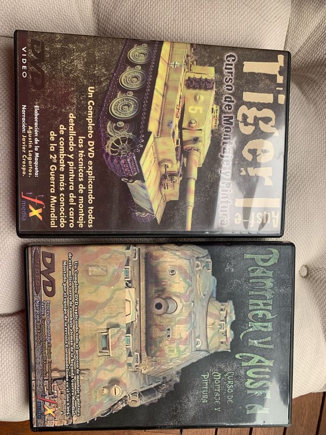 DVD Curso Montaje y Pintura Tiger y Panther