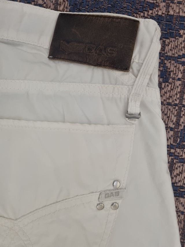 Jeans GAS Uomo Taglia M Bianco