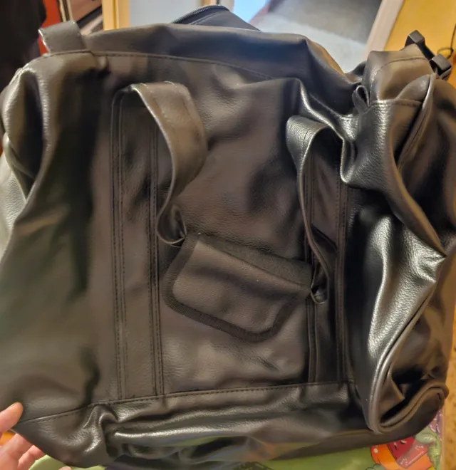 Bolso de viaje Jim Beam polipiel negro