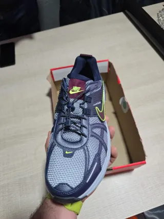 Nike v2k run zapatillas azules y grises