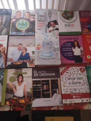 Venta de Libros de Cocina Nuevos