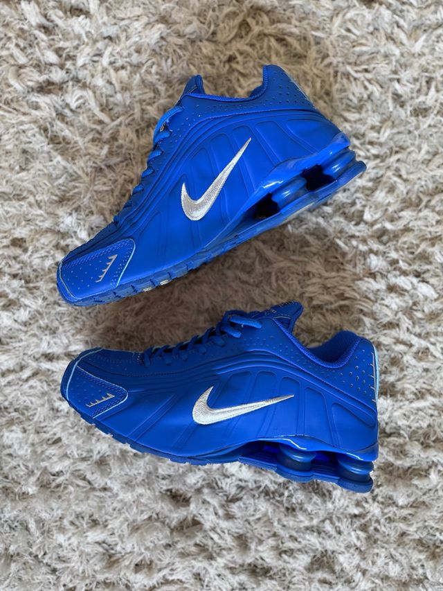 Nike Shox R4 Racer Blue Plataforma