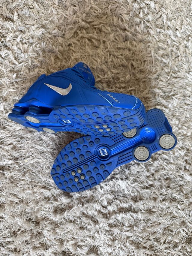 Nike Shox R4 Racer Blue Plataforma