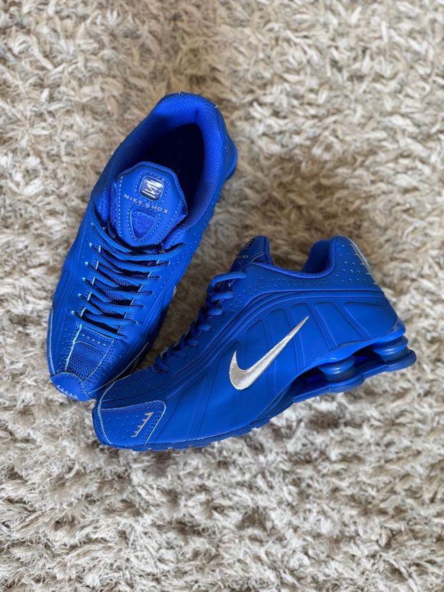 Nike Shox R4 Racer Blue Plataforma