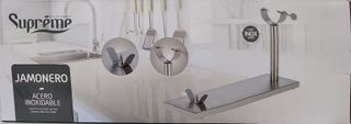 Jamonero Acero Inox Suprême