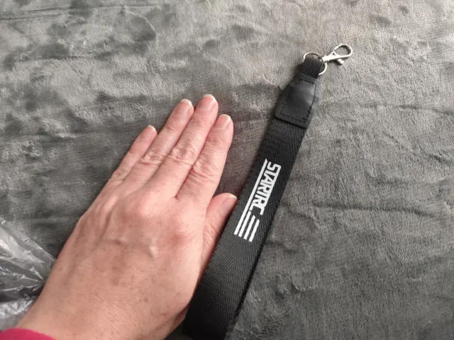 STARTRC Laccetto Nero con Moschettone