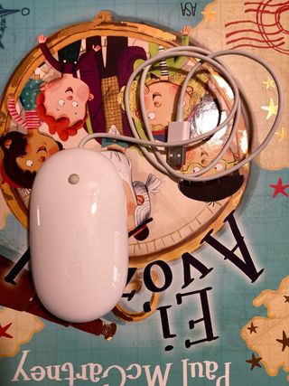 Ratón Apple Blanco USB