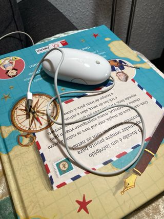 Ratón Apple Blanco USB