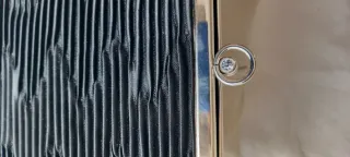 Pochette elegante nera