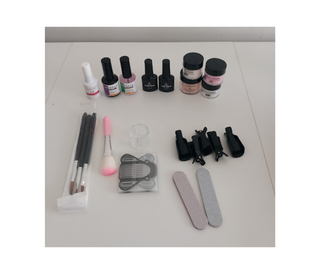 Kit Uñas Acrílicas Jarinice Base Coat Top Coat