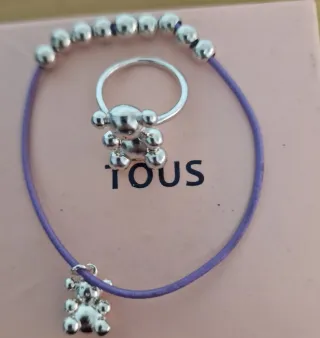 Conjunto Tous Bubble Plata