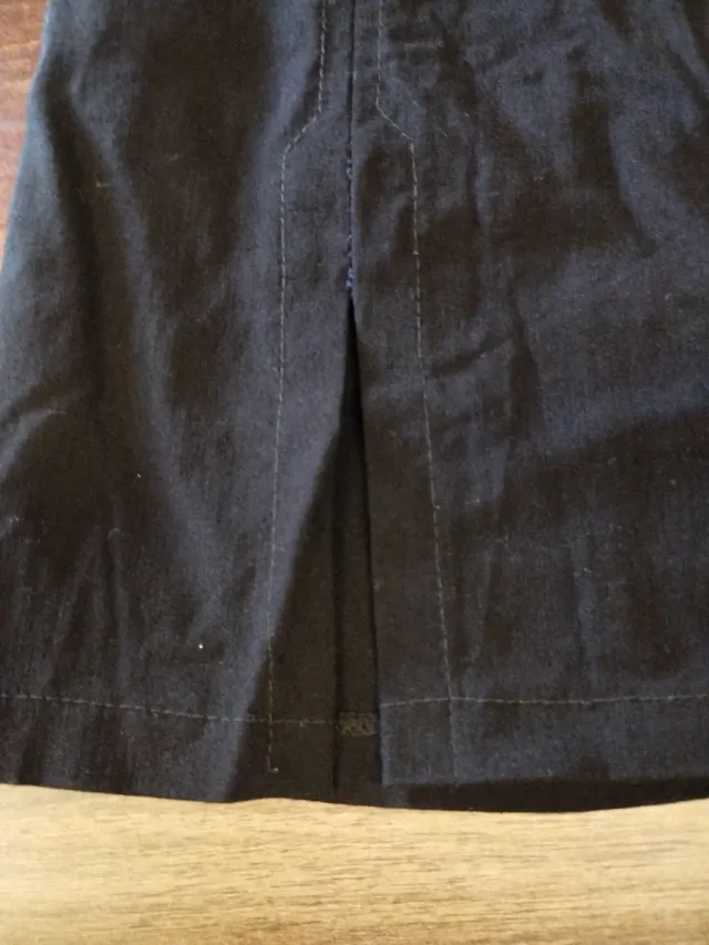 Minifalda elástica negra