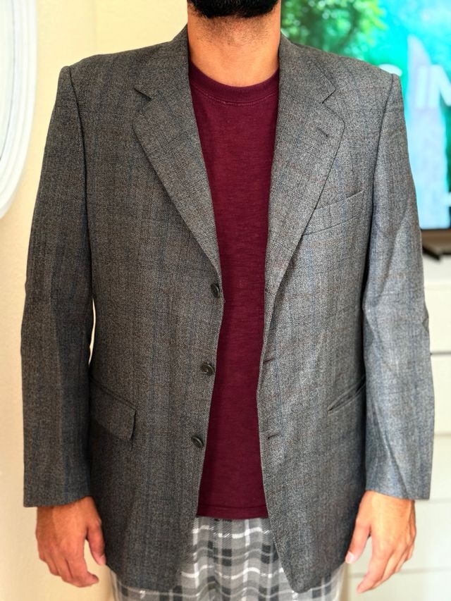 Saco Corte Inglés Talla 50 Gris