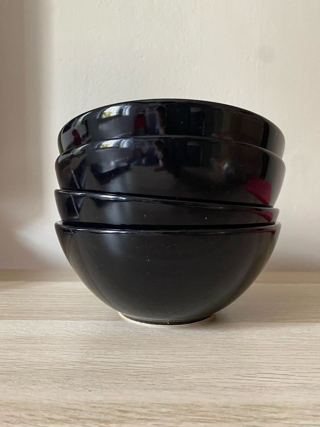 Set 4 cuenco Ikea Negros 16cm