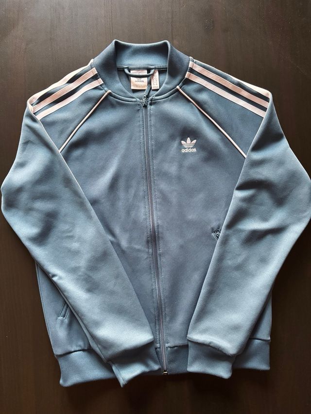 Chaqueta Adidas Azul Verdoso Talla S