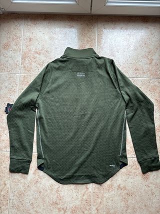 Sudadera New Balance Running Verde Hombre