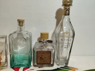 Mix 4 Bottiglie Vuote da Collezione