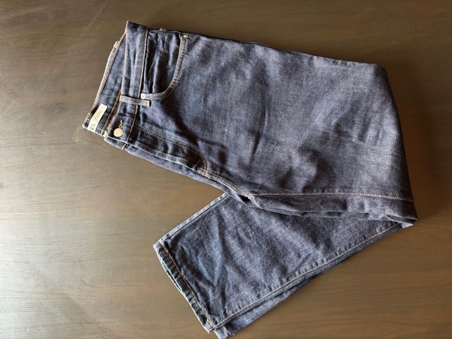 Vaqueros Zara Baggy Raw Denim Talla 40