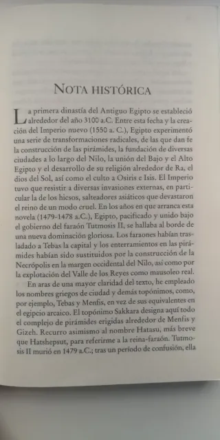 Pack 2 novelas Antiguo Egipto