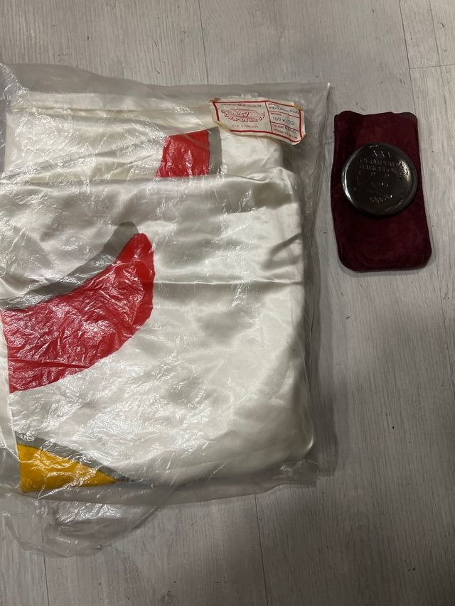 Medalla Olímpica y Bandera