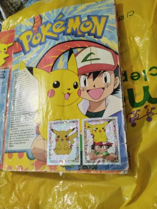 Álbum Cromos Pokémon COMPLETO