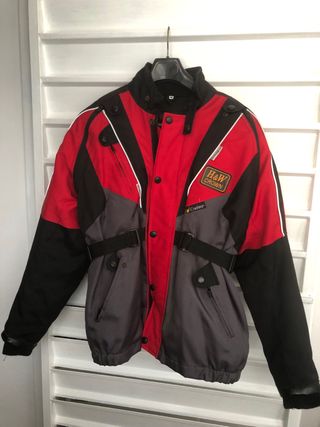 Chaqueta Moto H&W Crown Roja y Negra
