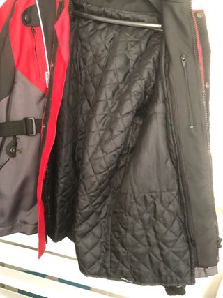 Chaqueta Moto H&W Crown Roja y Negra