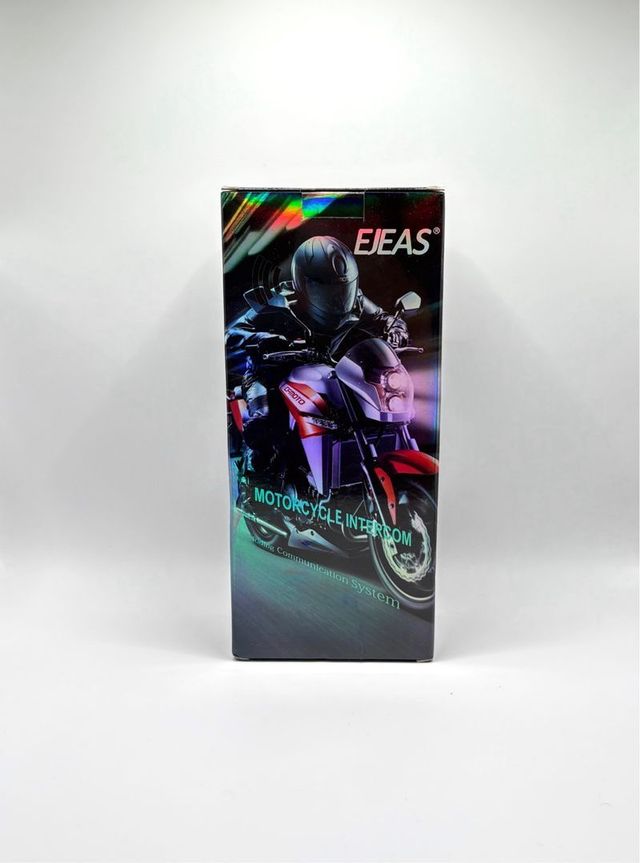 2 Intercomunicadores Moto EJEAS V6 Pro+ sem fio com Bluetooth