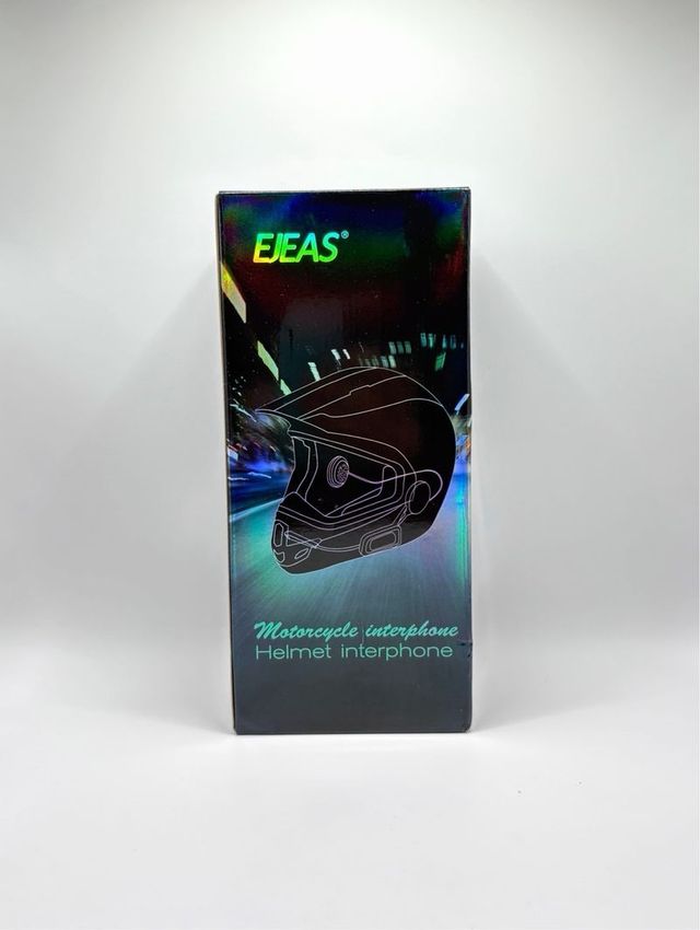 2 Intercomunicadores Moto EJEAS V6 Pro+ sem fio com Bluetooth