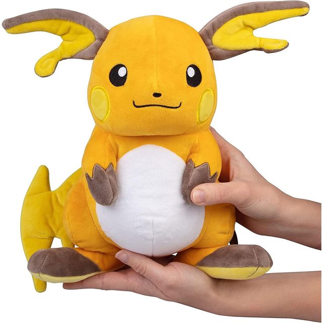 Puff Pokémon Raichu 30cm Ufficiale NUOVO!!