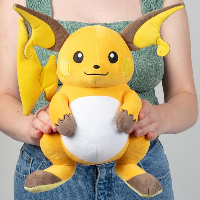Puff Pokémon Raichu 30cm Ufficiale NUOVO!!