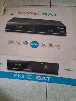 Receptor Satélite Engel RS8100HD