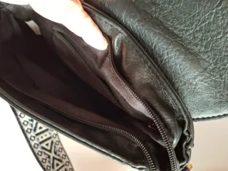 Set 3 borse donna: nera, grigia e paglia