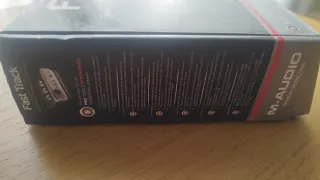 M-Audio Fast Track Interfaz Audio PC/Mac Guitarra