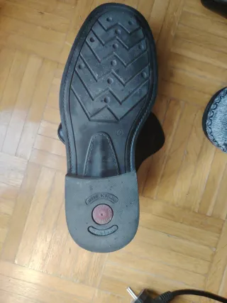 Zapatos de piel Dustin negros