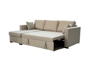 Sofá Cama con Chaiselongue Reversible y Arcón