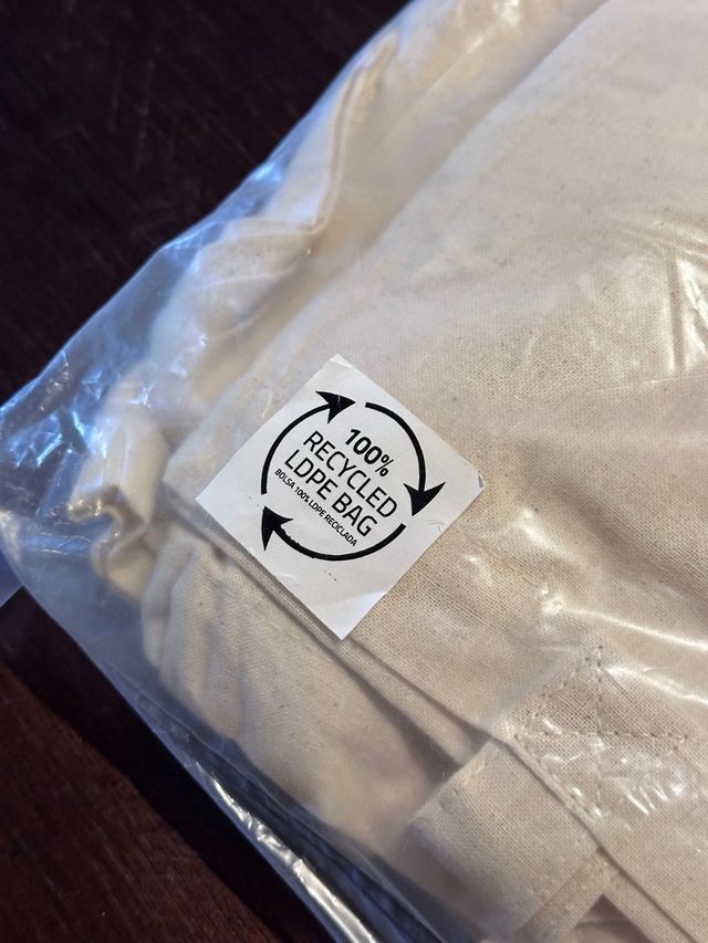 Pack 20 Sacolas de Algodão - Novo fechado