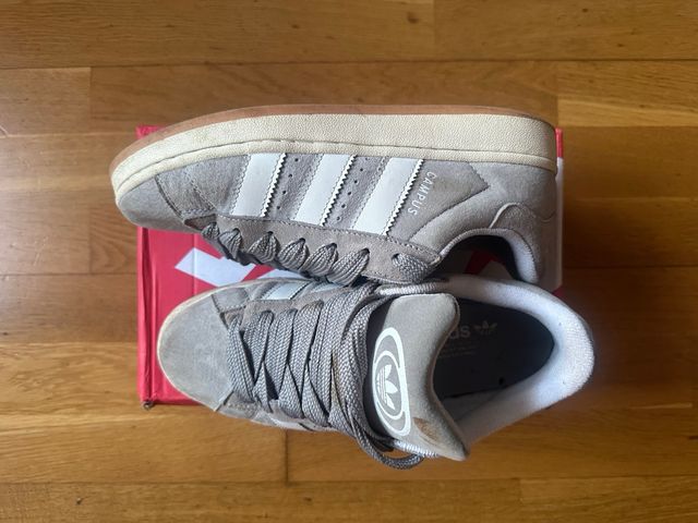 Adidas Campus Zapatilla Gris/Blanco