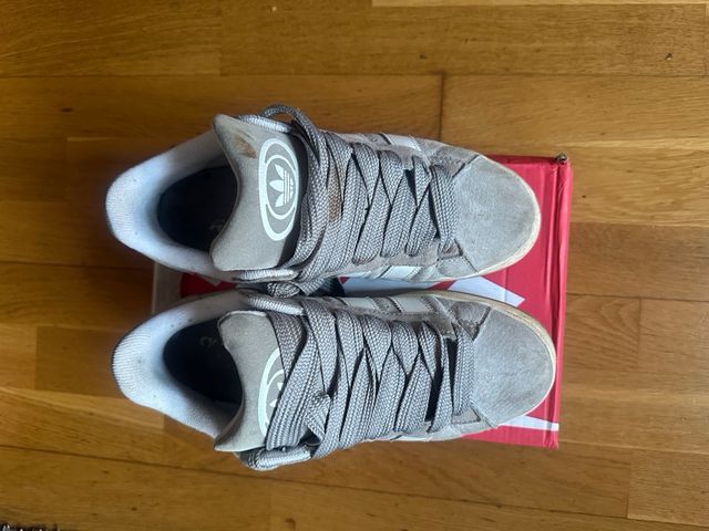 Adidas Campus Zapatilla Gris/Blanco