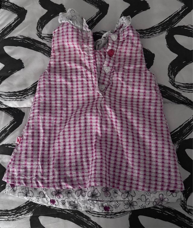 Vestido niña 6 meses estampado