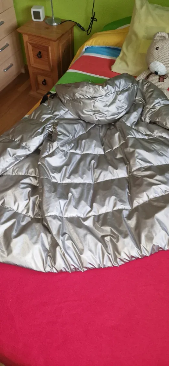 Abrigo acolchado mujer.Overside.