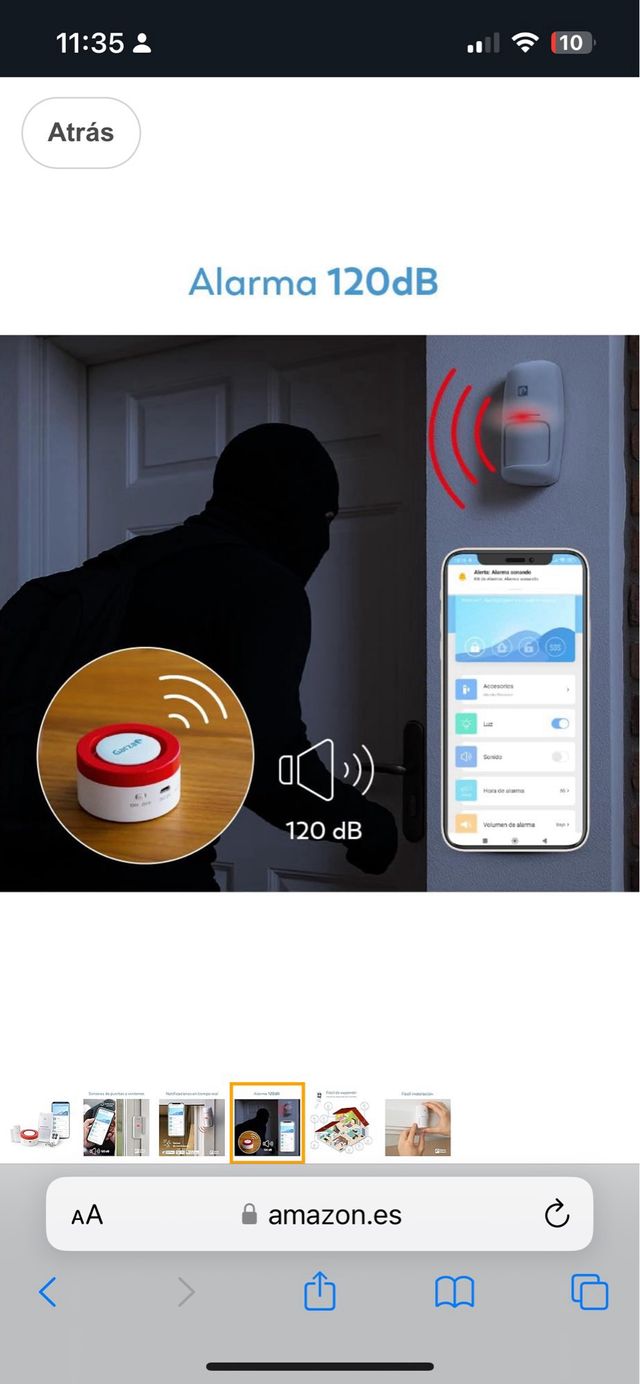 Kit Alarma WiFi Garza Smart