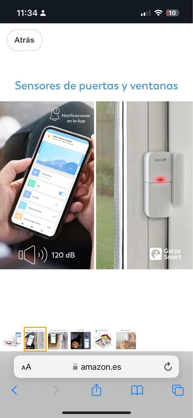 Kit Alarma WiFi Garza Smart